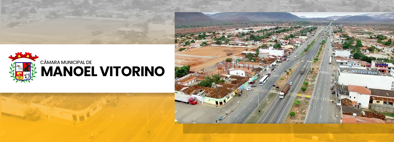 Banner Câmara Municipal de Manoel Vitorino